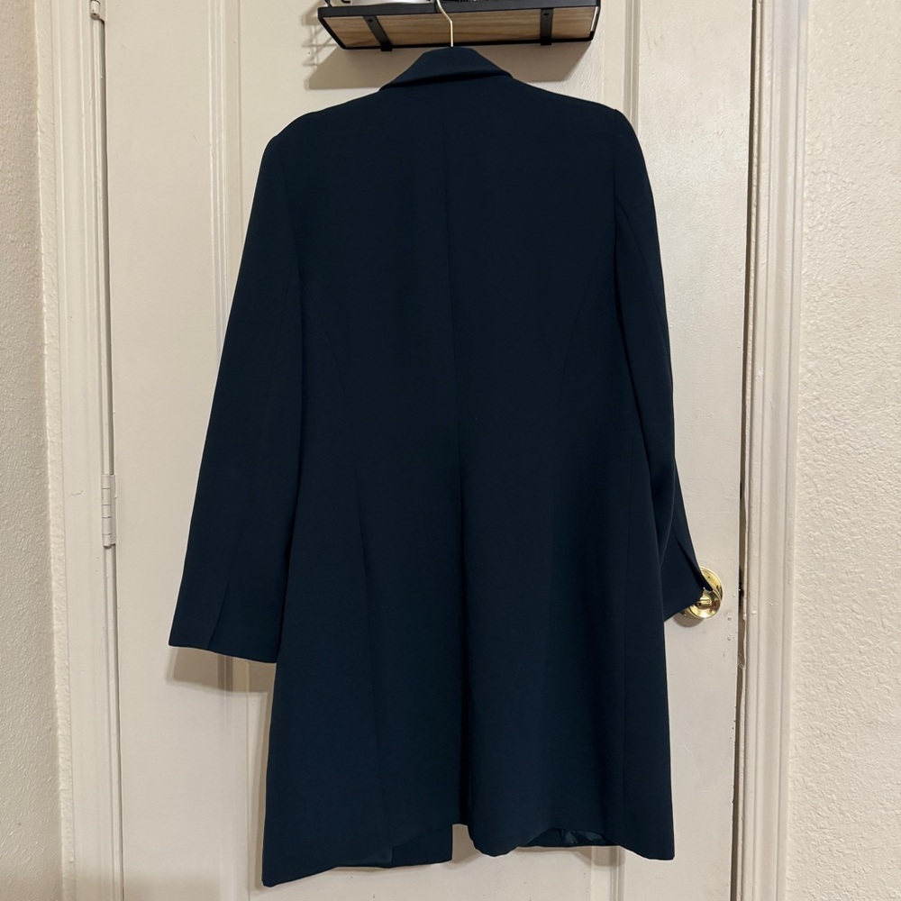 Norton Dark Blue Blazer Coat - Picture 7 of 9